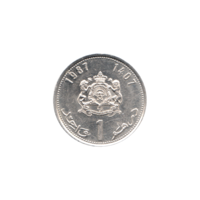 Preview 1 Dirham, 1407 (1987) reverse