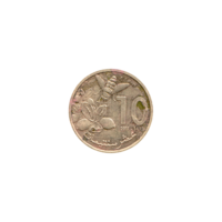 Preview 10 santimat, 1432 (2011) reverse