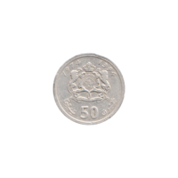 Preview 50 santimat, 1394 (1974) reverse