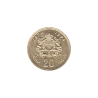 Preview 20 santimat, 1394 (1974) reverse