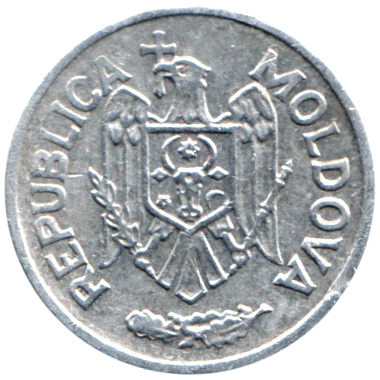 Preview 5 bani, 1996 obverse