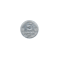 Preview 5 bani, 1993 reverse