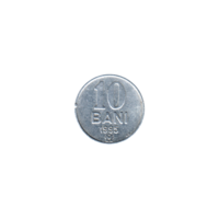 Preview 10 bani, 1995 reverse