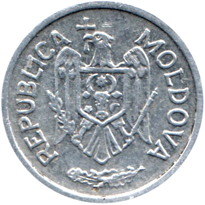 25 bani, 2000 Obverse
