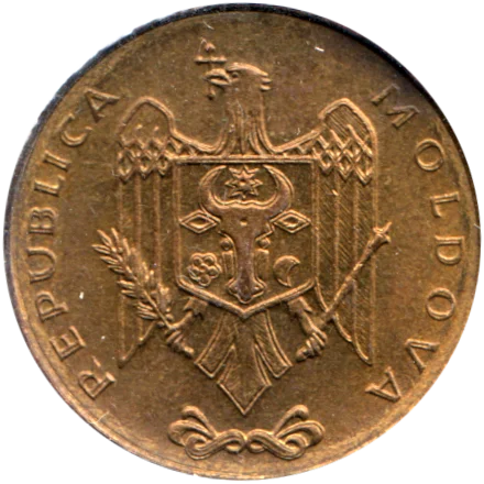 50 bani, 1997 Obverse