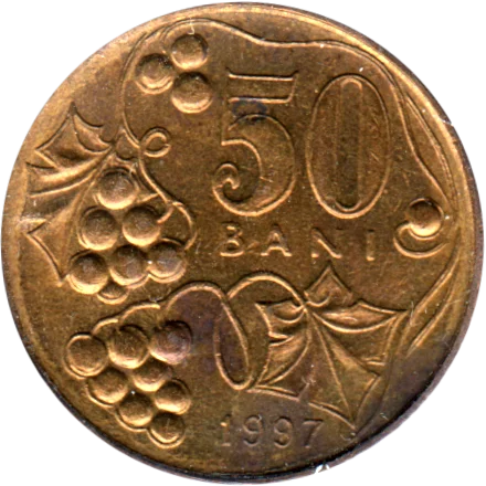 50 bani, 1997 Reverse