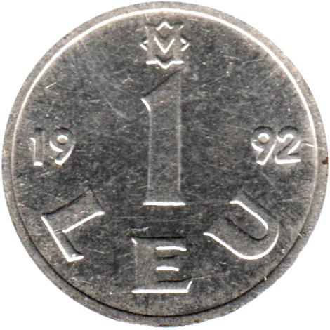 1 Leu, 1992 Reverse