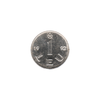Preview 1 Leu, 1992 reverse
