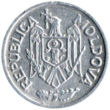 Preview 5 bani, 1995 obverse