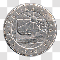 Preview 25 cents, 1986 obverse