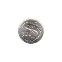 Preview 10 cents, 1986 reverse