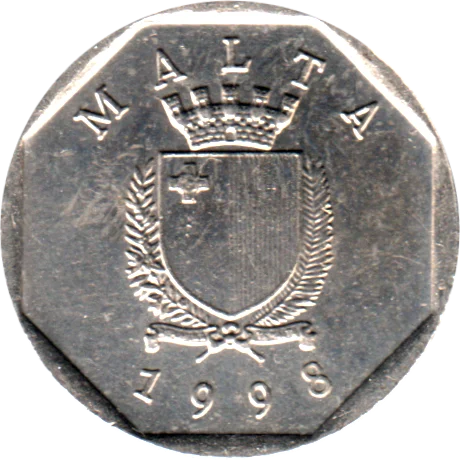 5 cents, 1998 Obverse