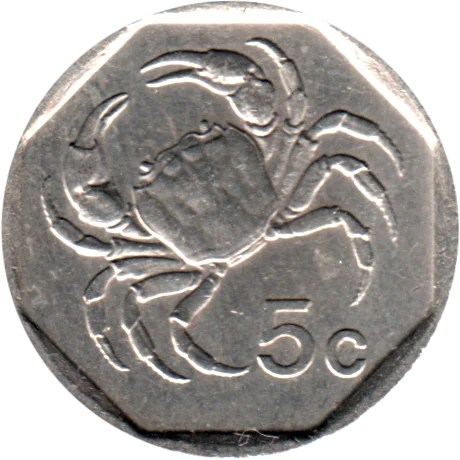 5 cents, 1998 Reverse