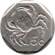 Preview 5 cents, 1998 reverse