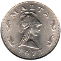 Preview 2 cents, 1977 obverse