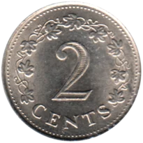 Preview 2 cents, 1982 reverse