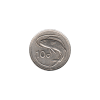 Preview 10 cents, 1991 reverse