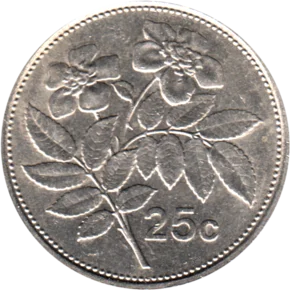 Preview 25 cents, 1991 reverse