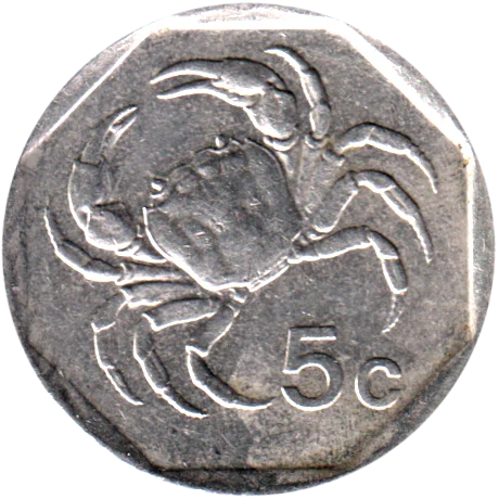 5 cents, 1995 Reverse