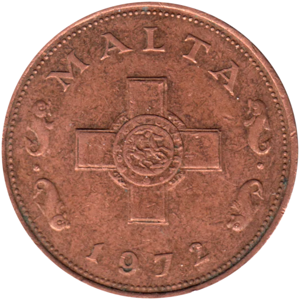 1 cent, 1972 Obverse