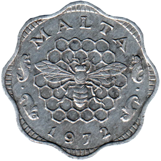 3 mils, 1972 Obverse