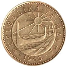 Preview 1 cent, 1986 obverse