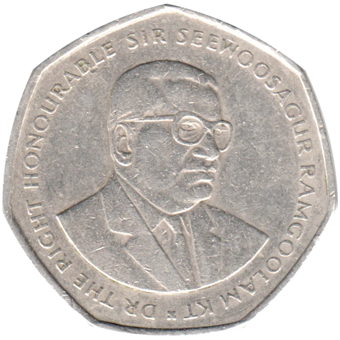 10 Rupees, 1997 Obverse