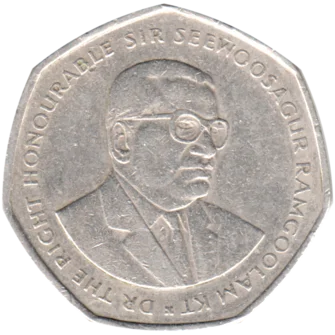 Preview 10 Rupees, 1997 obverse