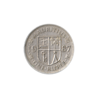 Preview 1 Rupee, 1987 reverse
