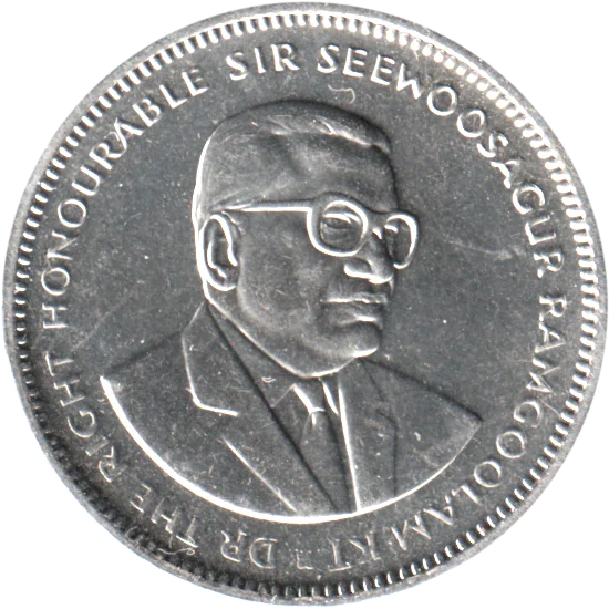 ½ Rupee, 2009 Obverse