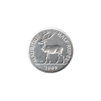 Preview ½ Rupee, 2009 reverse