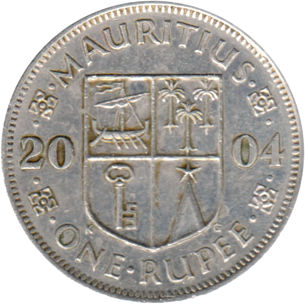 1 Rupee, 2004 Reverse