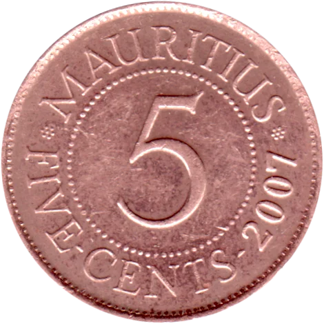 5 сents, 2007 Reverse