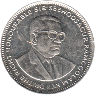 Preview 1 Rupee, 2002 obverse
