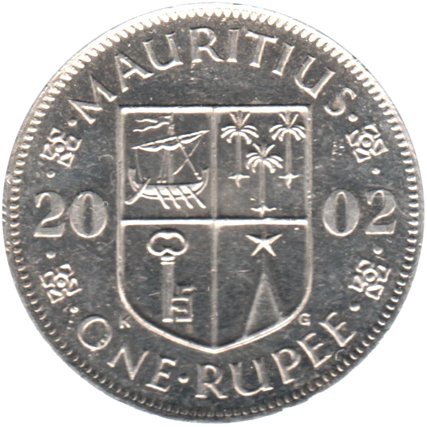 1 Rupee, 2002 Reverse