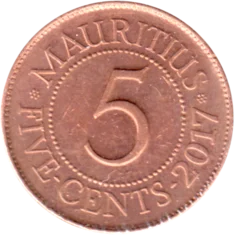 Preview 5 сents, 2017 reverse