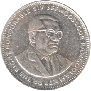 Preview 1 Rupee, 2010 obverse