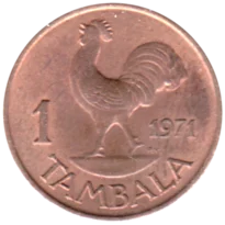 Preview 1 tambala, 1971 reverse