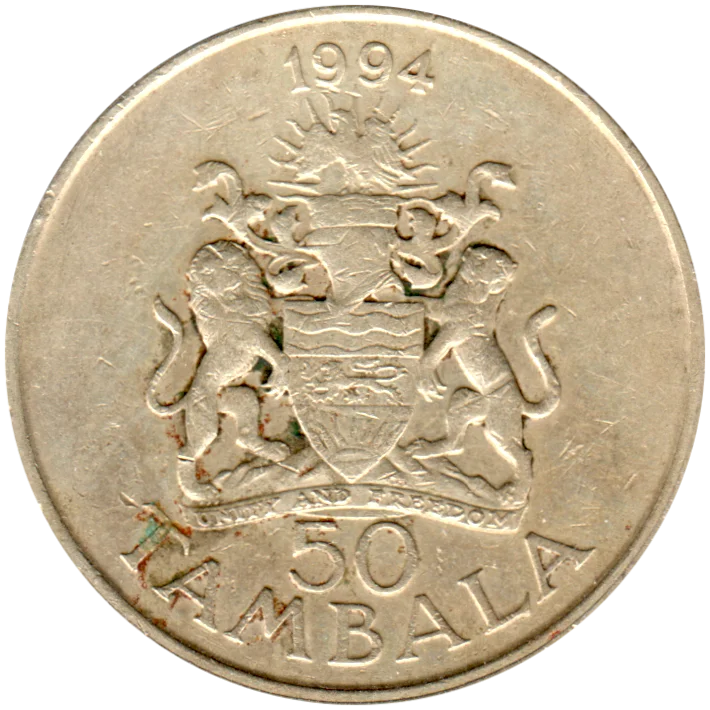 50 tambala, 1994 Reverse