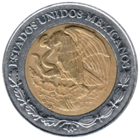 Preview 2 Pesos, 2005 obverse