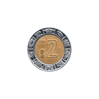 Preview 2 Pesos, 2005 reverse