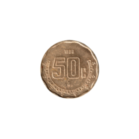 Preview 50 centavos, 1998 reverse