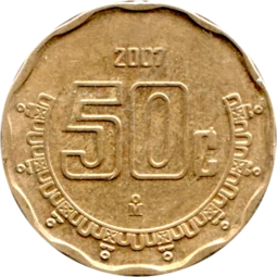 Preview 50 centavos, 2007 reverse