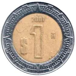 Preview 1 Peso, 2001 reverse