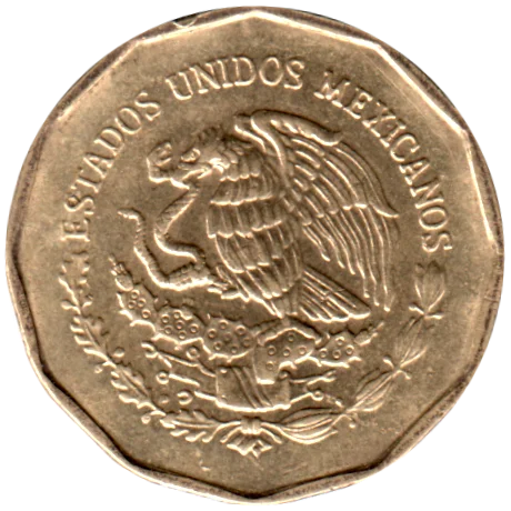 20 centavos, 2008 Obverse