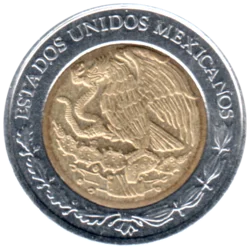 Preview 1 Peso, 2005 obverse
