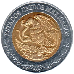 Preview 1 Peso, 2017 obverse