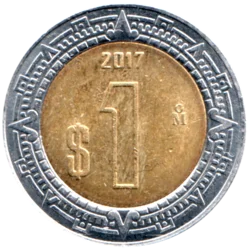 Preview 1 Peso, 2017 reverse