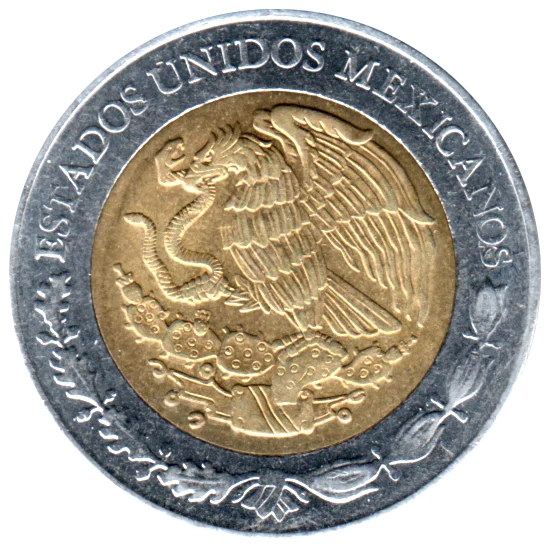 2 Pesos, 2021 Obverse