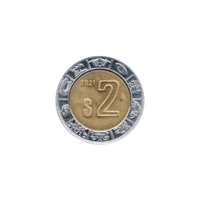 Preview 2 Pesos, 2021 reverse